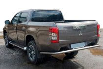 Fiat Fullback 2016– Bagkofangerbeskytter AK005 (rustfrit stål) foto 1