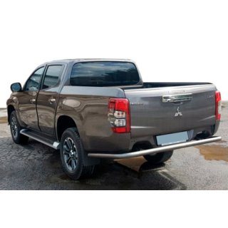 Bagkofangerbeskytter AK005 (rustfrit stål) Mitsubishi L200 2015–2024 foto 1