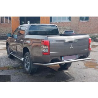 Bagkofangerbeskytter AK005 (rustfrit stål) Mitsubishi L200 2015–2024 foto 2