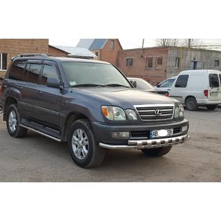Frontbøjle ST015 (rustfrit stål) Lexus LX470 1998–2007 foto 3