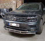 Volkswagen Tiguan 2016–2023 Frontbøjle ST016 (rustfrit stål) foto 4