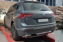 Volkswagen Tiguan 2016–2023 Bageste beskyttelsesbøjle AK001-2 (rustfrit stål) foto 4