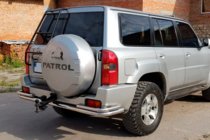 Nissan Patrol Y61 1997–2011 Bageste bøjle AK005-3 (rustfrit stål) foto 4