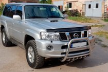 Nissan Patrol Y61 1997–2011 Kofangerbøjle QT007 (rustfrit stål) foto 3