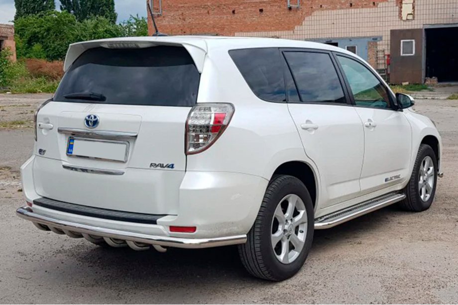 Toyota Rav 4 2006–2013 Bagkofangerbeskytter AK005-15 (kun til EV, 2 stk., rustfri) Foto 2