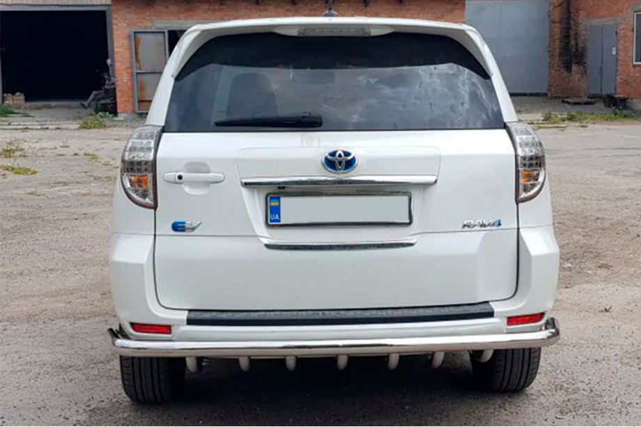 Toyota Rav 4 2006–2013 Bagkofangerbeskytter AK005-15 (kun til EV, 2 stk., rustfri) Foto 4
