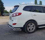 Hyundai Santa Fe 2 2006–2012 Bagbøjle AK007-1 (rustfrit stål) foto 2