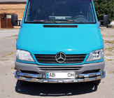 Mercedes Sprinter W901/902/903/904/905 1995–2006 Frontbeskyttelse ST015-2 (rustfrit stål) foto 5
