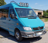 Mercedes Sprinter W901/902/903/904/905 1995–2006 Frontbeskyttelse ST015-2 (rustfrit stål) foto 6