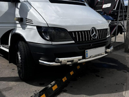 Mercedes Sprinter W901/902/903/904/905 1995–2006 Frontbeskyttelse ST015-2 (rustfrit stål) foto 9