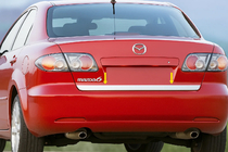 Mazda 6 2003–2008 Bagagerumskantliste (rustfrit stål) foto 1