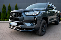 Toyota Hilux 2015– Texas frontbøjle til 2020+ (76 mm, sort) foto 1