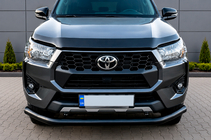 Toyota Hilux 2015– Texas frontbøjle til 2020+ (76 mm, sort) foto 6