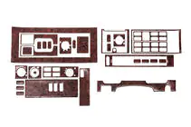 Mercedes T2 (507-814) 1967–1996 Instrumentbrætpanel-indsatser (Meric) foto 1