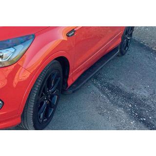 Sidetrin Tayga Black (2 stk., aluminium) foto 1