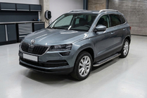 Skoda Karoq 2018– Sidetrin Maydos V2 (2 stk., aluminium ↗ rustfrit stål) foto 1