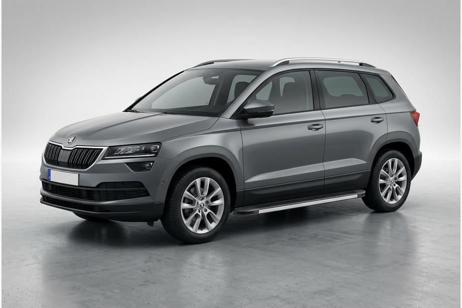 Skoda Karoq 2018– Sidetrin Maya V1 (2 stk., aluminium) Image