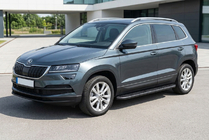 Skoda Karoq 2018– Bosphorus Black sidetrin (2 stk., aluminium) foto 1