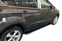 Skoda Karoq 2018– Sidetrin Bosphorus Grey (2 stk., aluminium) foto 1