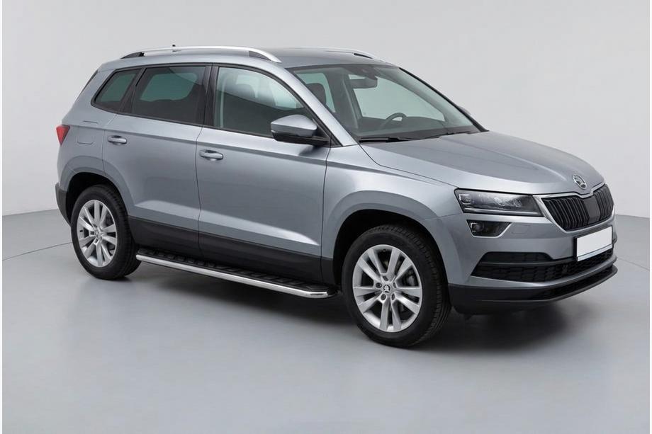 Skoda Karoq 2018– Maydos V1 sidetrin (2 stk., aluminium + rustfrit stål) Image