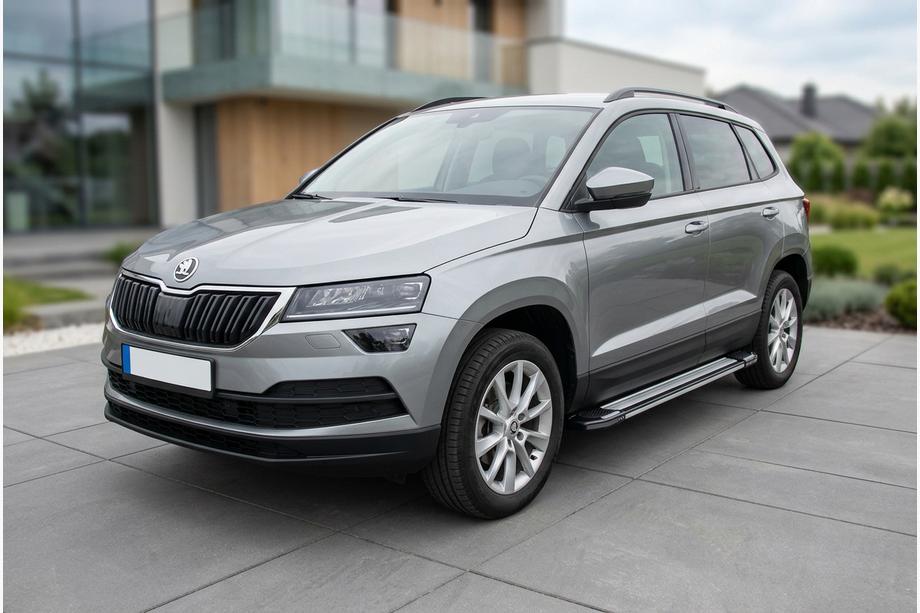 Skoda Karoq 2018– Rainbow sidetrin (2 stk., aluminium) Image