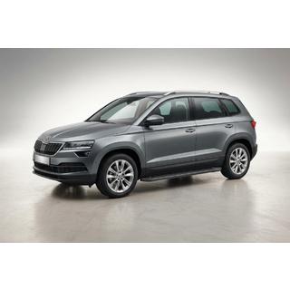 Sidetrin Allmond Black (2 stk., aluminium) Skoda Karoq 2018– foto 1