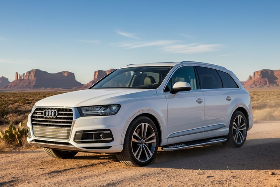 Audi Q7 2015–2026 Sidetrin Tayga V2 (2 stk., aluminium) Image