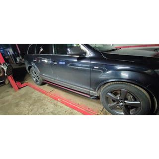 Sidetrin Maya Red (2 stk., aluminium) Audi Q7 2005–2015 foto 4