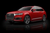 Audi Q7 2015–2026 Sidetrin Maya Red (2 stk., aluminium) foto 1
