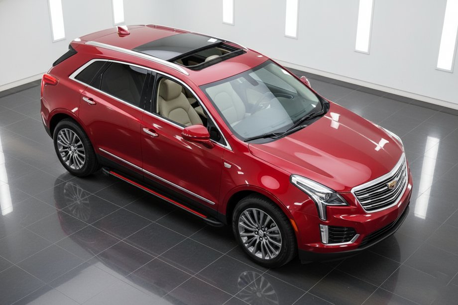 Cadillac XT5 2016– Sidetrin Maya Red (2 stk., aluminium) Image