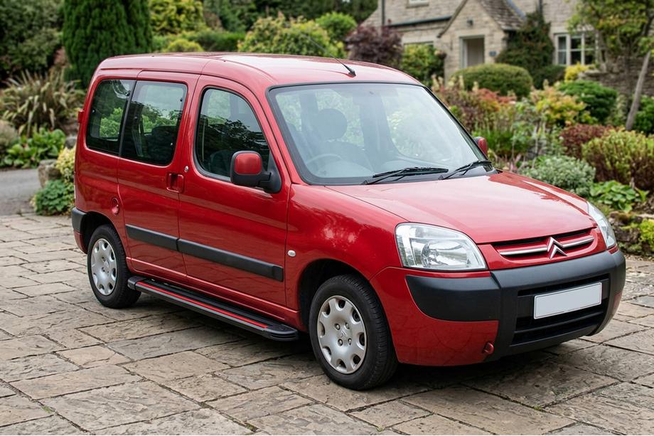 Citroen Berlingo 1996–2008 Sidetrin Maya Red (2 stk., aluminium) Image