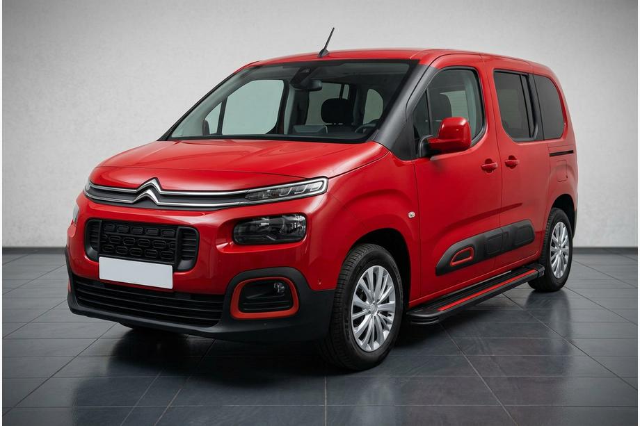 Citroen Berlingo/Multispace 2018– Sidetrin Maya Red (2 stk., aluminium) Image