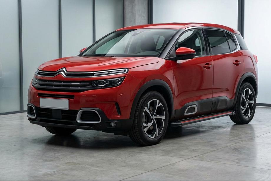 Citroen C5 Aircross 2017–2025 Sidetrin Maya Red (2 stk., aluminium) Image