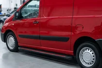 Citroen Jumpy 2007–2017 Sidetrin Maya Red (2 stk., aluminium) foto 1