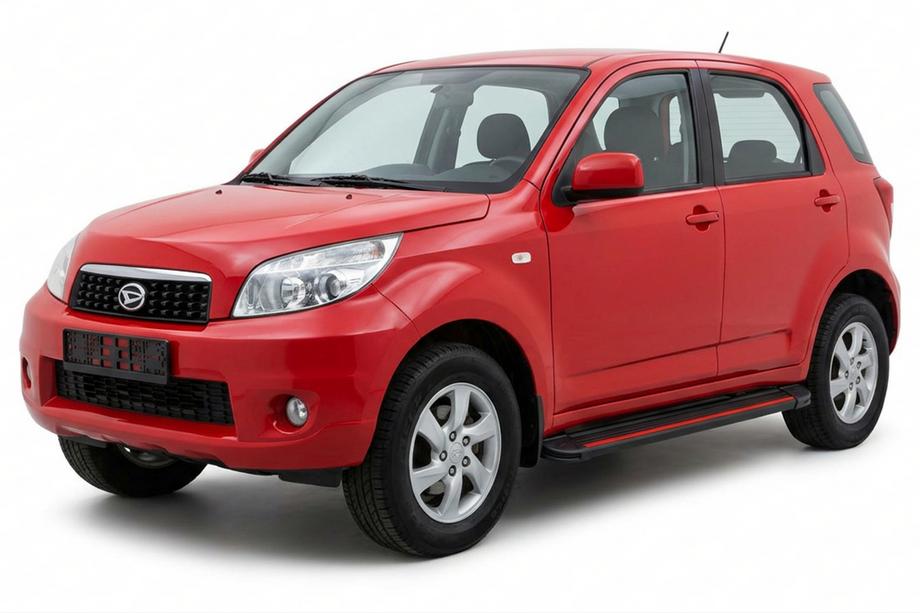 Daihatsu Terios 2006–2017 Sidetrin Maya Red (2 stk., aluminium) Image