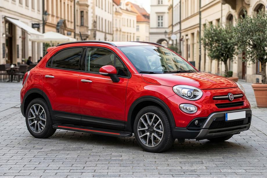 Fiat 500X 2014–2024 Sidetrin Maya Red (2 stk., aluminium) Image