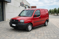 Fiat Doblo I 2001–2005 Sidetrin Maya Red (2 stk., aluminium) foto 1