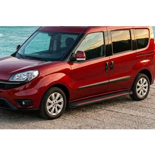Sidetrin Maya Red (2 stk., aluminium) foto 1