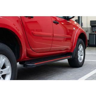 Sidetrin Maya Red (2 stk., aluminium) foto 1