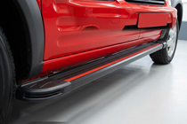 Ford Connect 2002–2006 Sidetrin Maya Red (2 stk., aluminium) foto 1