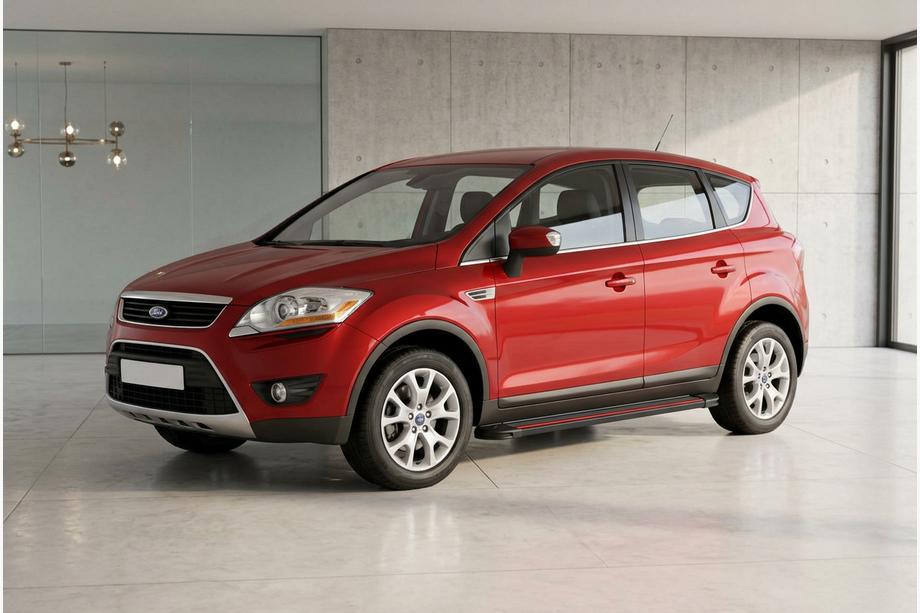Ford Kuga 2008–2013 Sidetrin Maya Red (2 stk., aluminium) Image