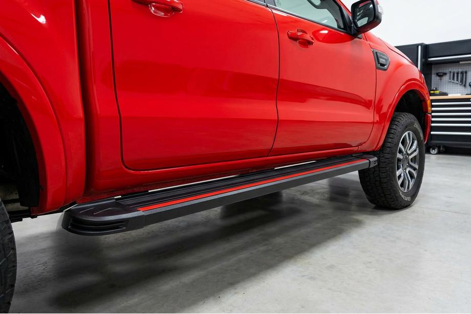 Ford Ranger 2007–2011 Sidetrin Maya Red (2 stk., aluminium) Image