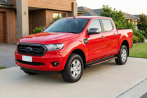 Ford Ranger 2011–2022 Sidetrin Maya Red (2 stk., aluminium) foto 1