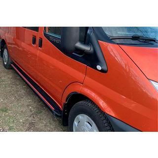 Sidetrin Maya Red (2 stk., aluminium) foto 1