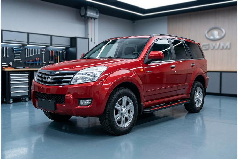 GreatWall Haval/Hover H3 2005–2013 Sidetrin Maya Red (2 stk., aluminium) Image