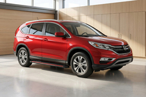 Honda CRV 2012–2016 Sidetrin Maya Red (2 stk., aluminium) foto 1