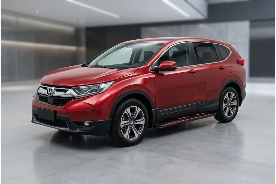 Honda CRV 2017–2022 Sidetrin Maya Red (2 stk., aluminium) Image