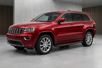 Jeep Grand Cherokee WK2 2010–2021 Sidetrin Maya Red (2 stk., aluminium) foto 1