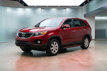 Kia Sorento II XM 2009–2014 Sidetrin Maya Red (2 stk., aluminium) 2010-2013 foto 1