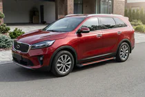 Kia Sorento III UM 2014–2020 Sidetrin Maya Red (2 stk., aluminium) foto 1